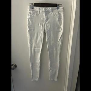 Joe’s Skinny Ankle White Jeans